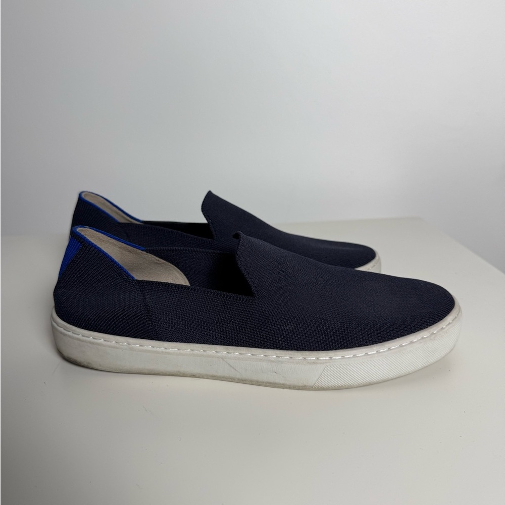 Rothy's Deep Blue Slip-On Sneakers - Picture 12 of 15